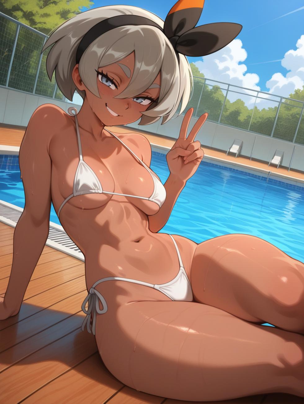 Bea | Pokemon 🤽‍♀️🔥 waifuinvoker ai generated - Page 1