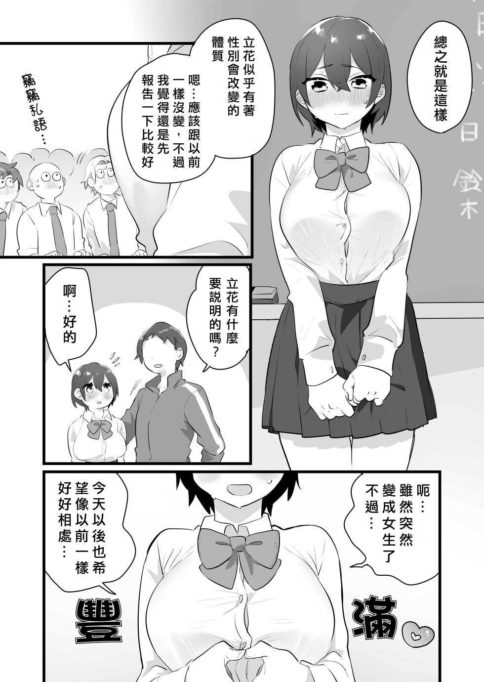 [Misaki (Ousato Notsuwa)] Suki de Onnanoko ni Natta Wakejanai!... Noni.  | 我才不是因為喜歡才變成女孩子的！…可是。 [Chinese] [AI漢化] - Page 9