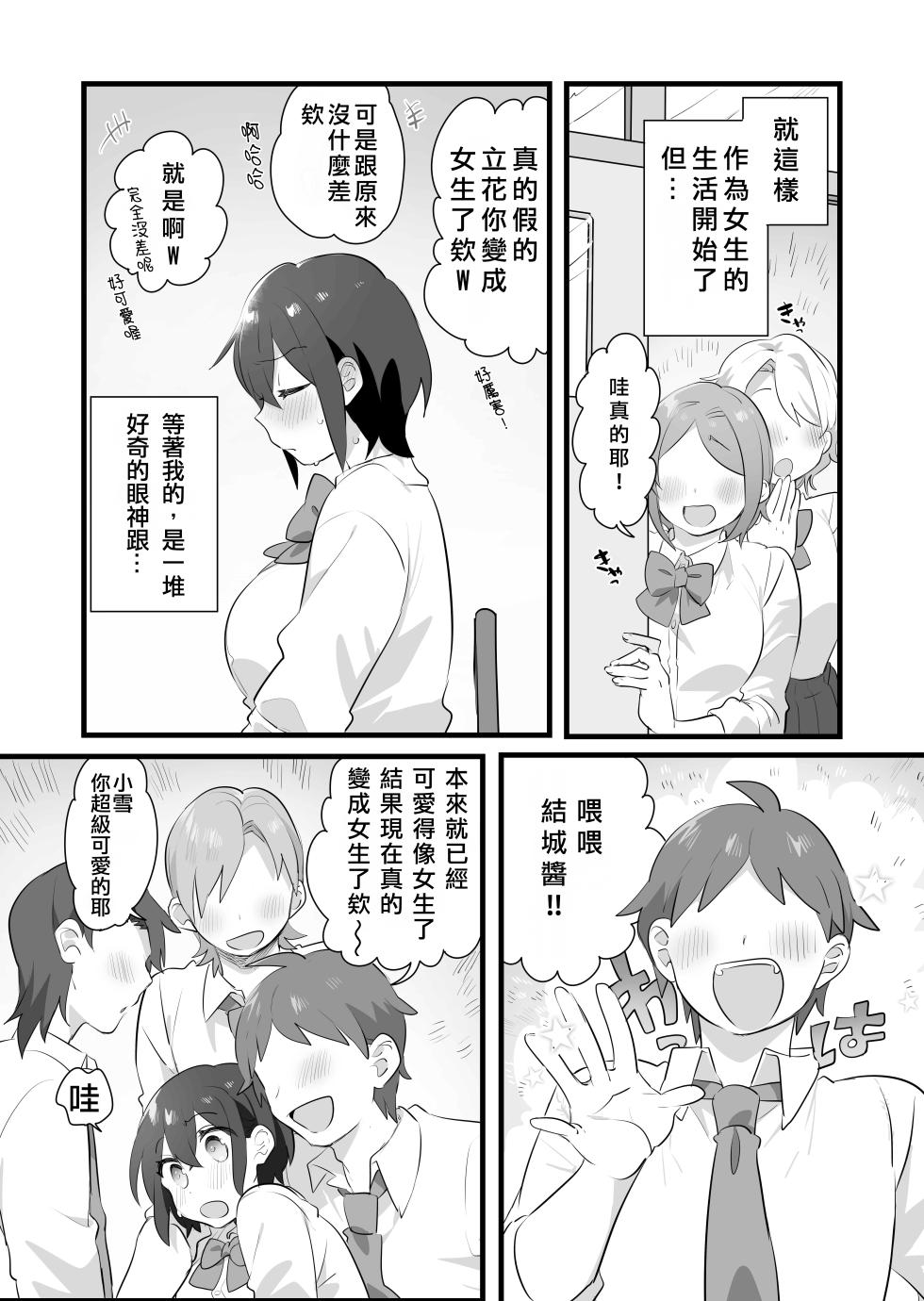 [Misaki (Ousato Notsuwa)] Suki de Onnanoko ni Natta Wakejanai!... Noni.  | 我才不是因為喜歡才變成女孩子的！…可是。 [Chinese] [AI漢化] - Page 10