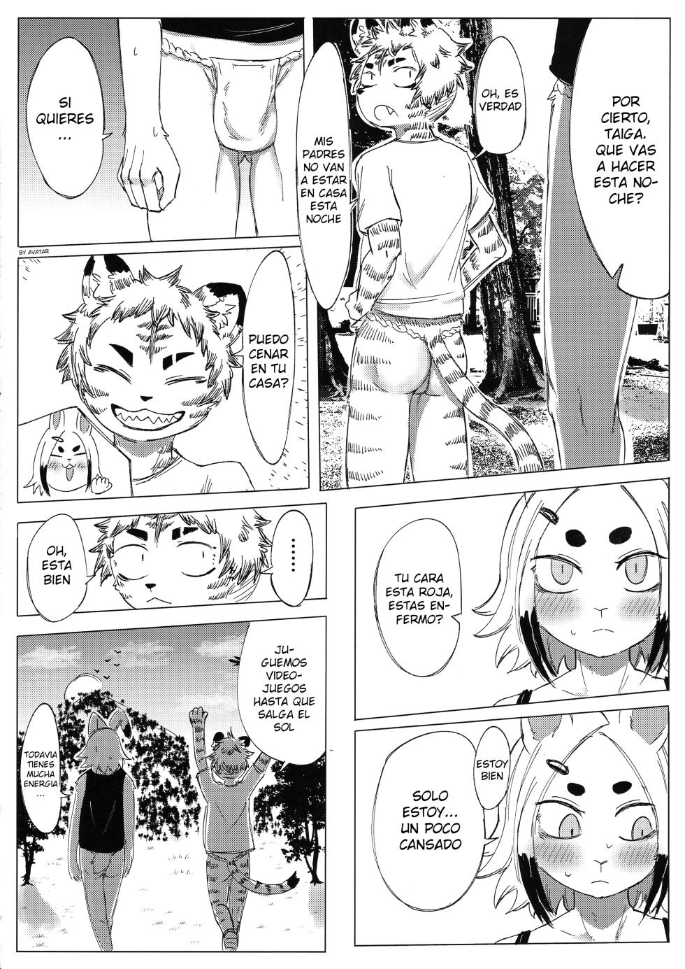(Kemoket 14) [Rojiura 6-3 (sasamino)] Matsuri no Zenjitsu [Spanish] - Page 10