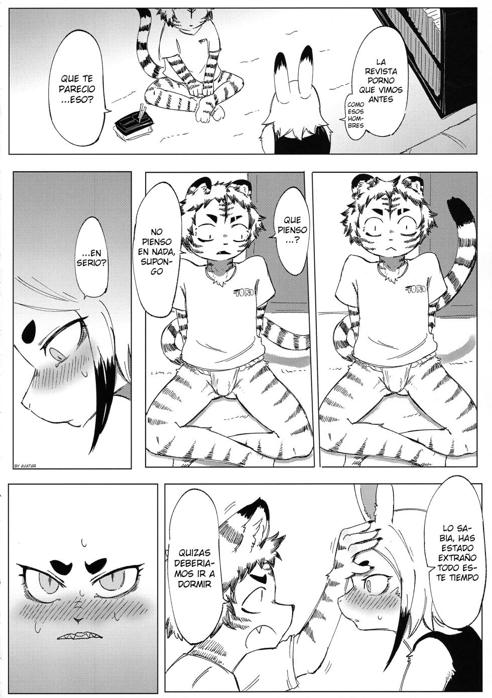(Kemoket 14) [Rojiura 6-3 (sasamino)] Matsuri no Zenjitsu [Spanish] - Page 12