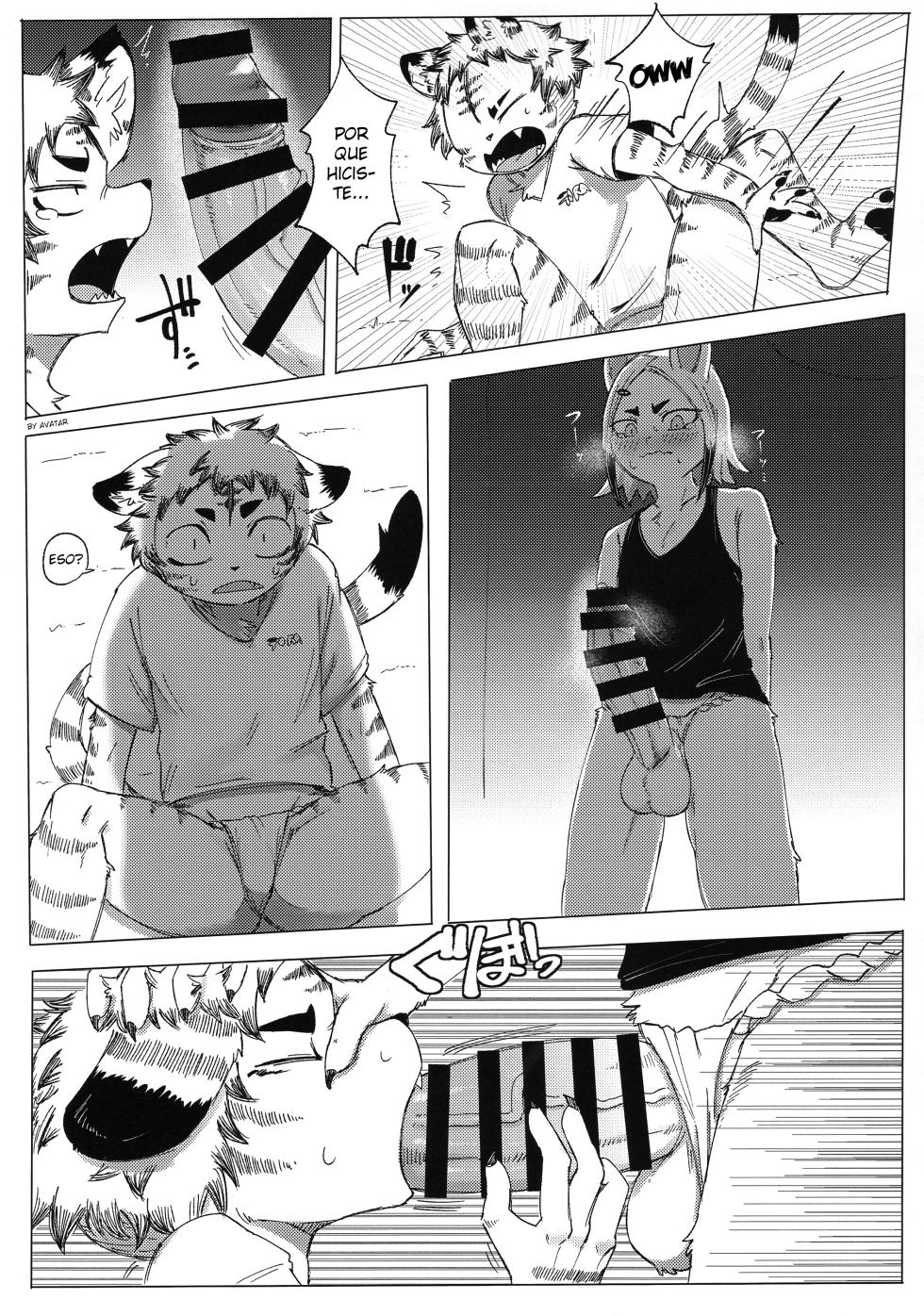 (Kemoket 14) [Rojiura 6-3 (sasamino)] Matsuri no Zenjitsu [Spanish] - Page 13