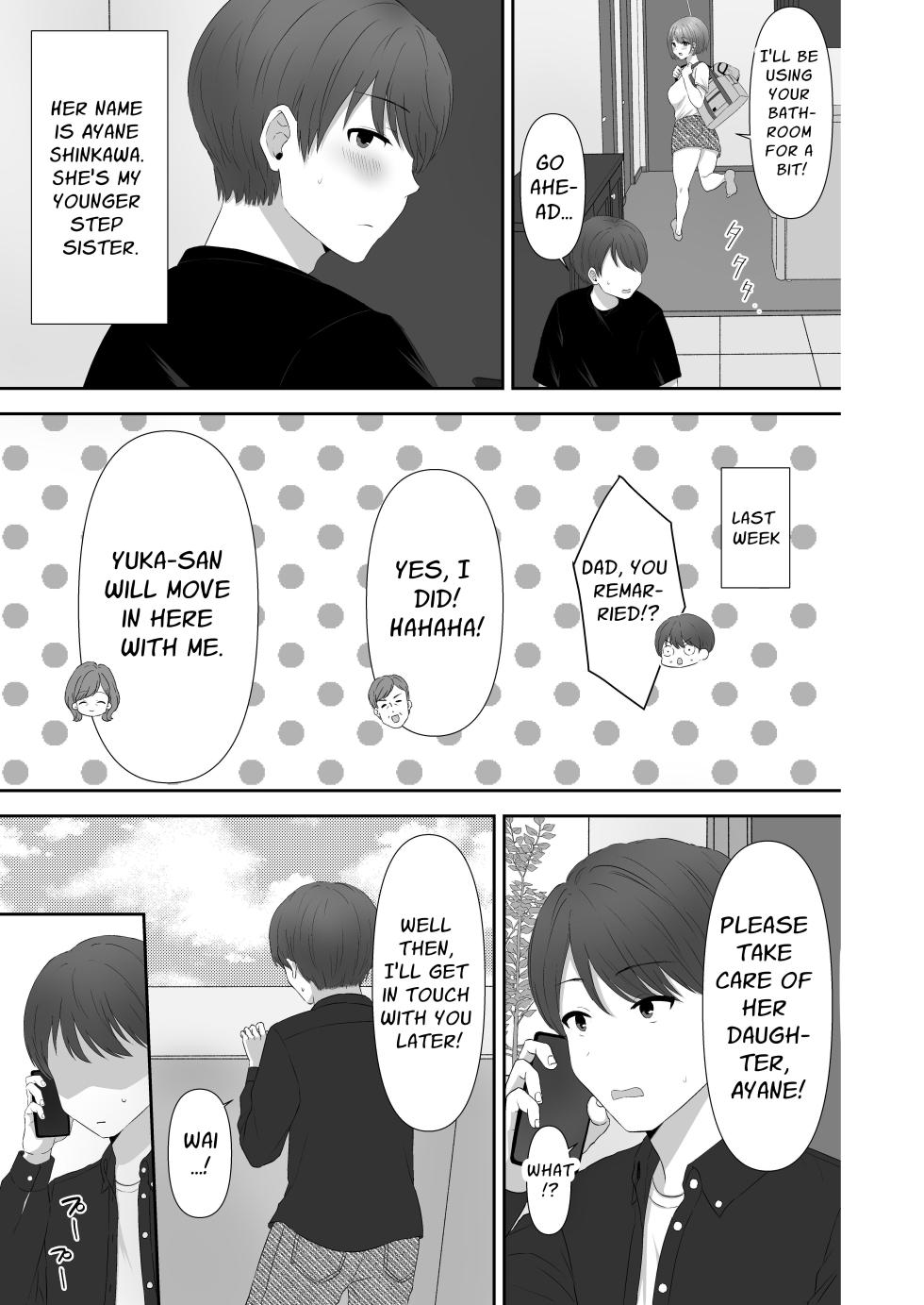 [Momo no Tane (Momoi)] I Can't Resist The Temptation Of My Busty Step-Sister [English] [maple] - Page 3