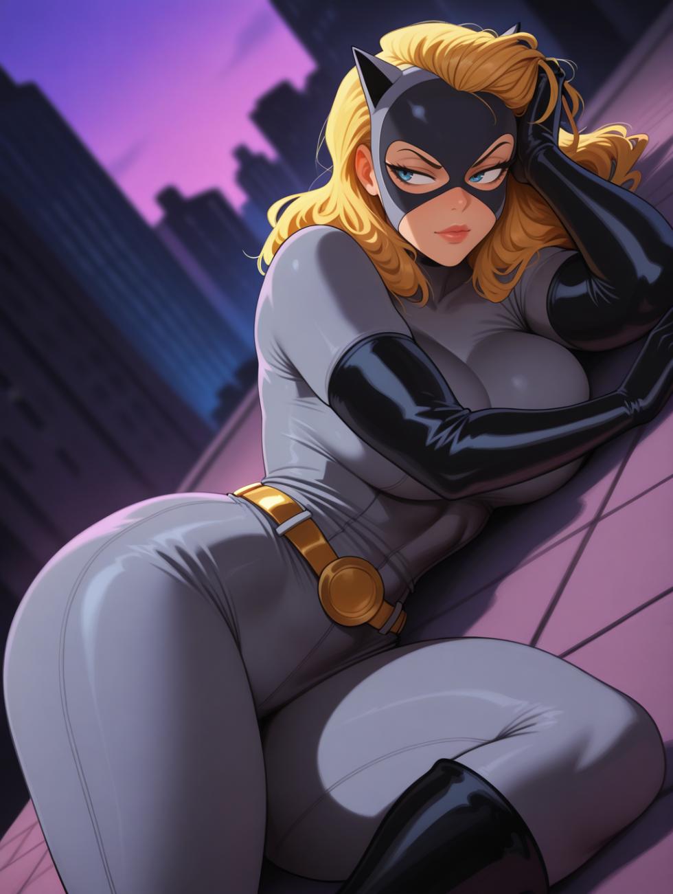 Catwoman | Batman: The Animated Series 😻 waifuinvoker ai generated - Page 1