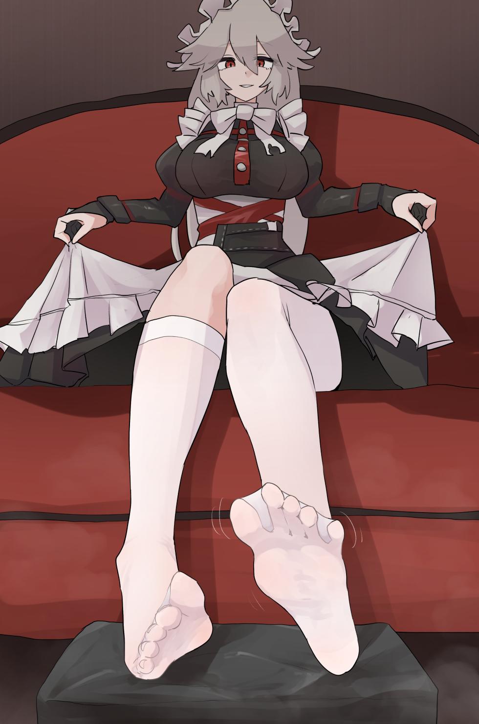 [Samuimo21]【ZZZ】Lina Next Footjob Milking【Includes 7 FANBOX-Exclusive Variations】 - Page 12