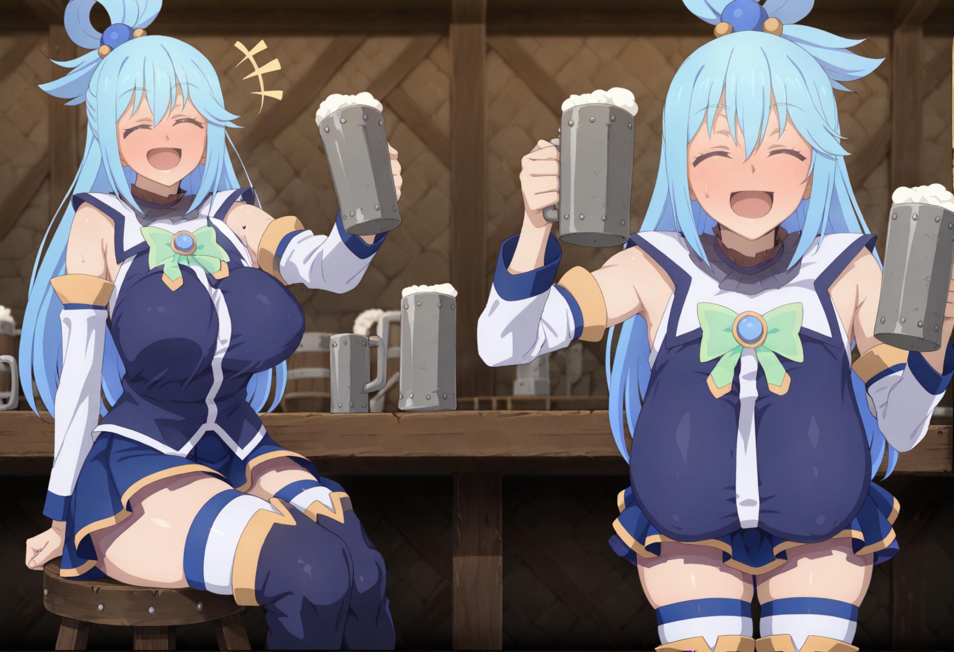 Aqua - KonoSuba (32 images) kranken ai generated - Page 5