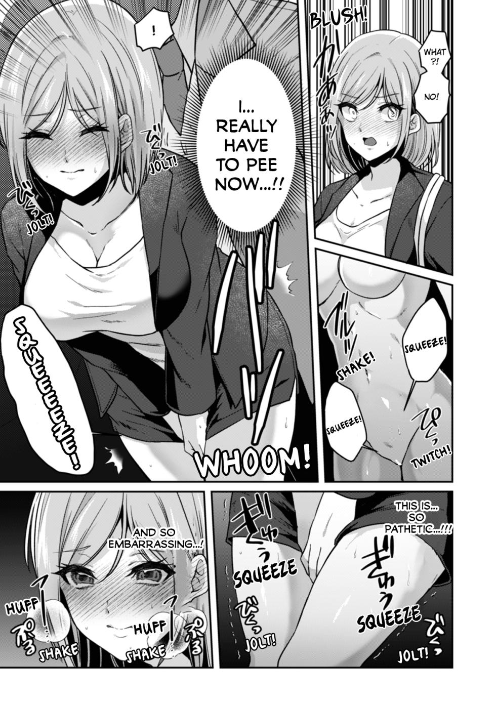 [Kinagi Rea] Manin Densha de Shikkin Sunzen!? Chikan Danshi no Ijiwaru na Yubi de Ikasare Tsuzuketa OL | Almost Pissing on a Crowded Train?! #1-16 [English] - Page 11