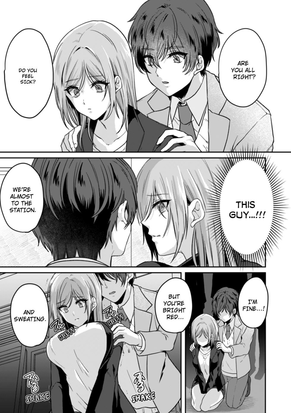 [Kinagi Rea] Manin Densha de Shikkin Sunzen!? Chikan Danshi no Ijiwaru na Yubi de Ikasare Tsuzuketa OL | Almost Pissing on a Crowded Train?! #1-16 [English] - Page 25