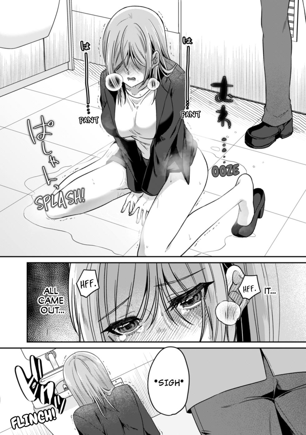 [Kinagi Rea] Manin Densha de Shikkin Sunzen!? Chikan Danshi no Ijiwaru na Yubi de Ikasare Tsuzuketa OL | Almost Pissing on a Crowded Train?! #1-16 [English] - Page 35