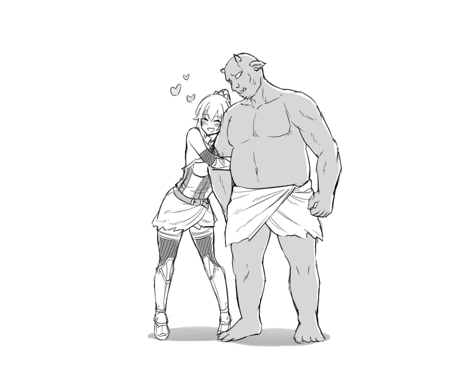 [Contllenge] Orc ni Tensei Shichatta node Sekkaku dakara Orc-ppoi Koto o Suru Koto ni Shita... Hazu Datta Shujinkou-kun - Page 11