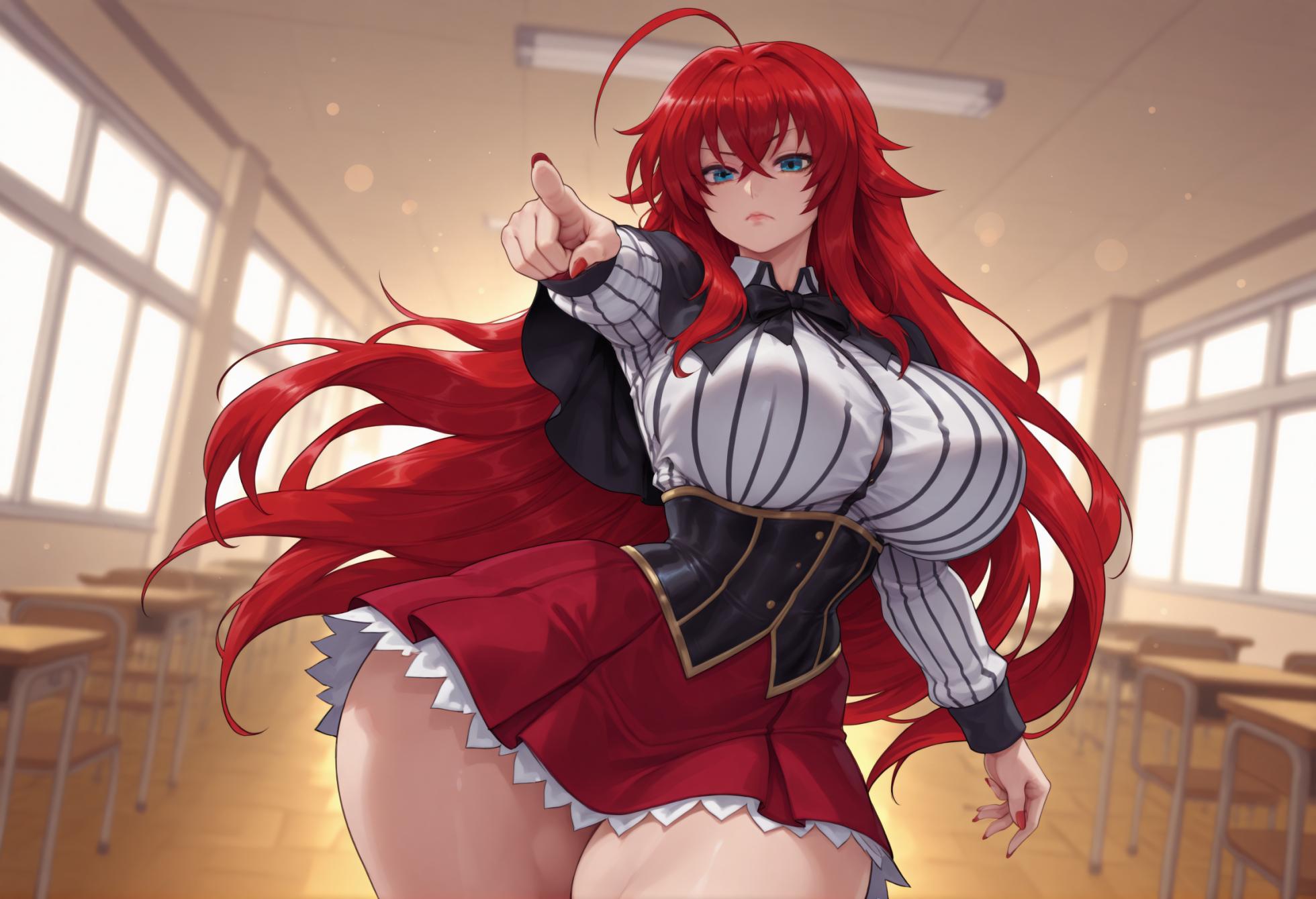 RIAS GREMORY - HIGH SCHOOL DXD - 84 IMAGES  kranken ai generated - Page 10