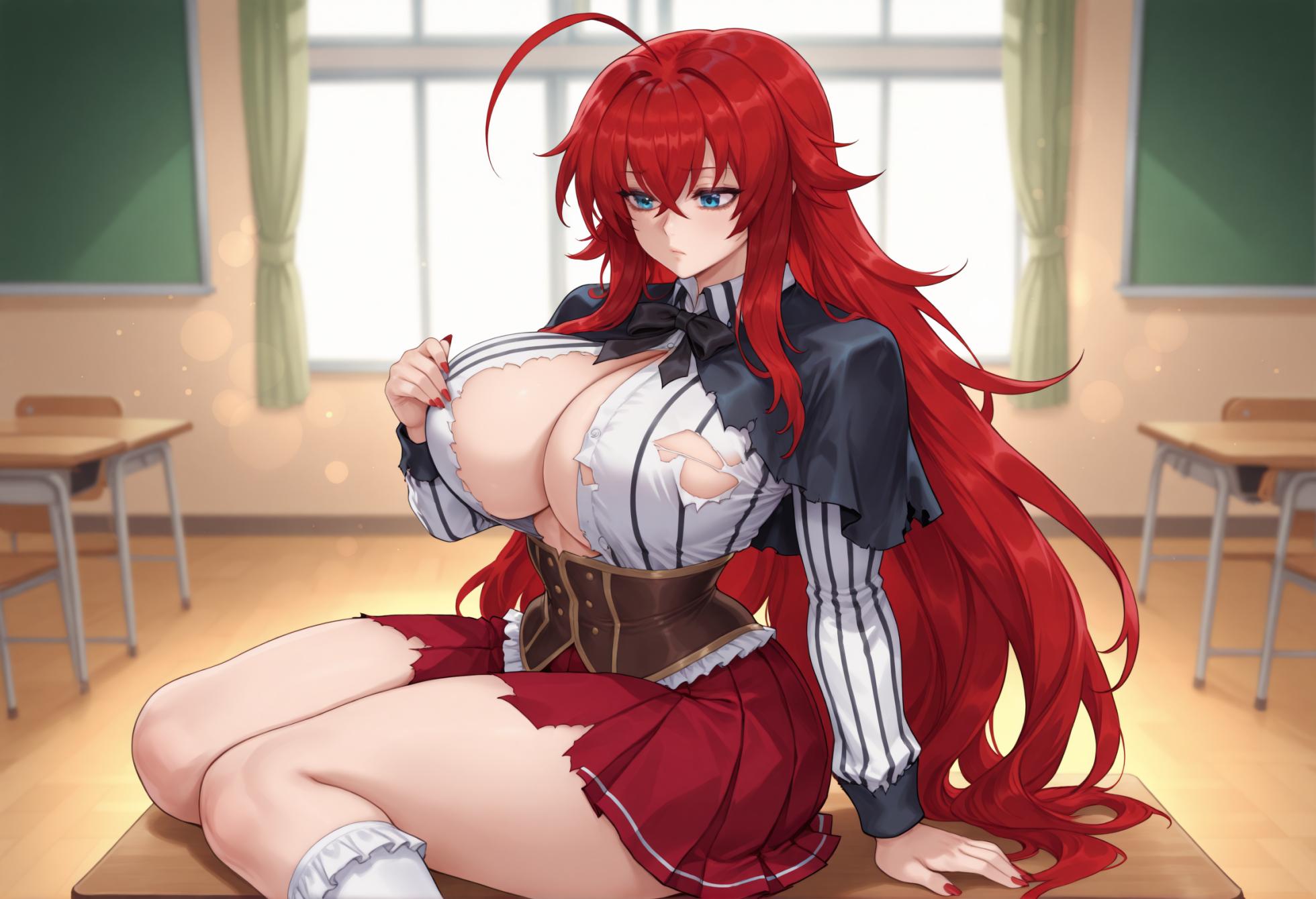 RIAS GREMORY - HIGH SCHOOL DXD - 84 IMAGES  kranken ai generated - Page 36