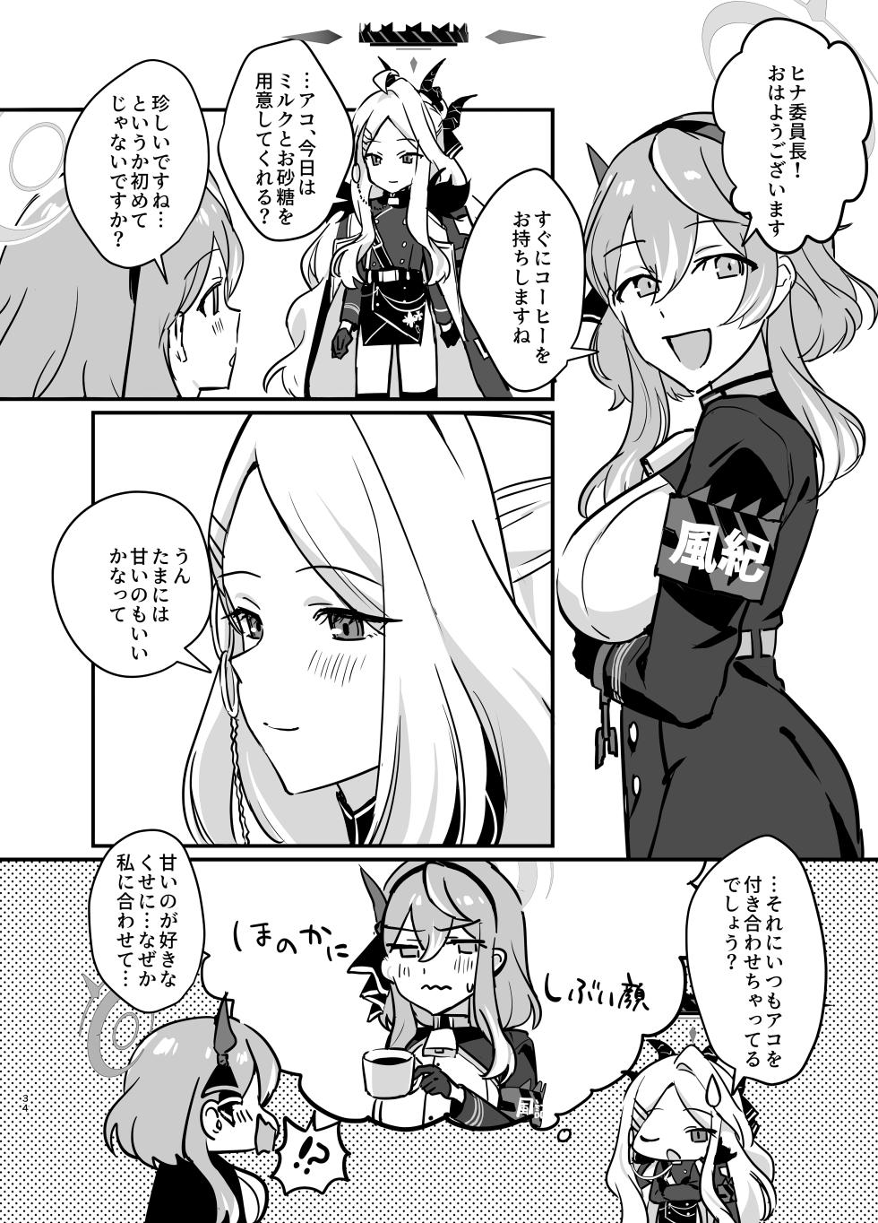 (COMIC1☆26) [Bukimi no Tanigoto Aishitai (Sentimental Hayashi)] Hoshikage ni Milk o Tokaseba (Blue Archive) - Page 34