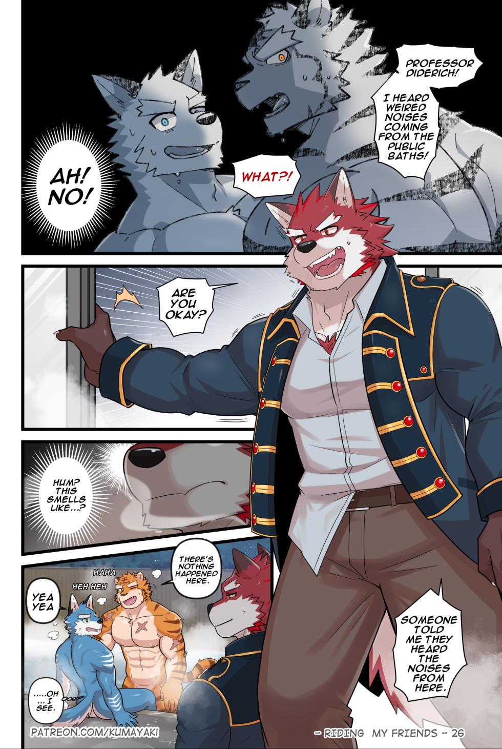 [Kumayaki] Riding My Friends! (English) - Page 28