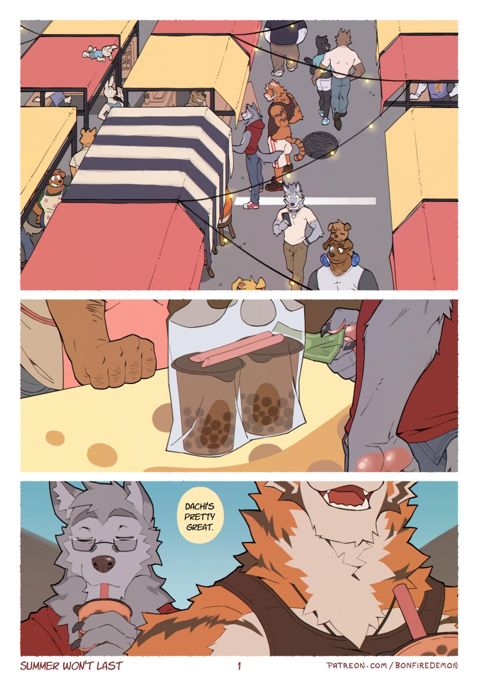 [Bonfire Demon] Summer Won't Last [HD] (Ongoing) - Page 1