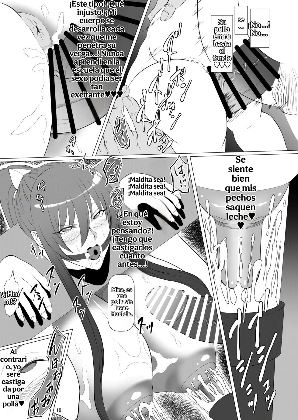 [Namakikuya (Kairaku Namakikurage)] Taimanin Kachiku Noujoujima e Youkoso!! 2 Rinko Hen | ¡Bienvenidos a la Isla Ganadera Taimanin 2! Edición Rinko. En (Taimanin Asagi) [Spanish] [Digital] - Page 18