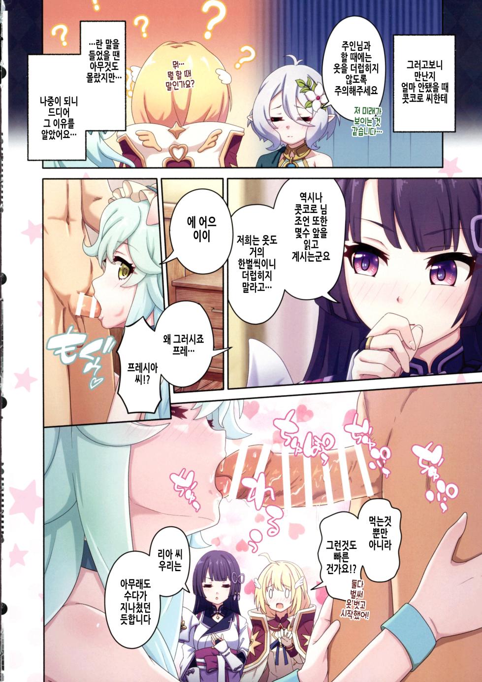(C104) [MIDDLY (Midorinocha)] Colorful Connect 10th:Dive | 컬러풀 커넥트 10th:Dive (Princess Connect! Re:Dive) [Korean] - Page 13