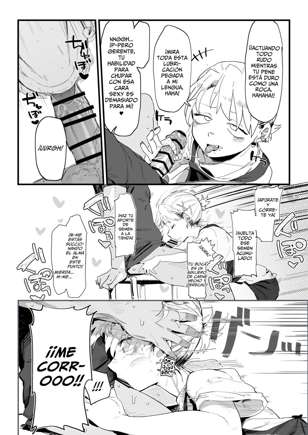 [Denki Neko (Toku)] Tenchou ga Ecchi na Koto to Hikikae ni Kyuryou o Kezuri ni Kuru!! | ¡¡¡Mi Gerente Descuenta mi Salario a Cambio de Favores Sexuales!!! [Spanish] [WOLFGANGSCAN] - Page 10