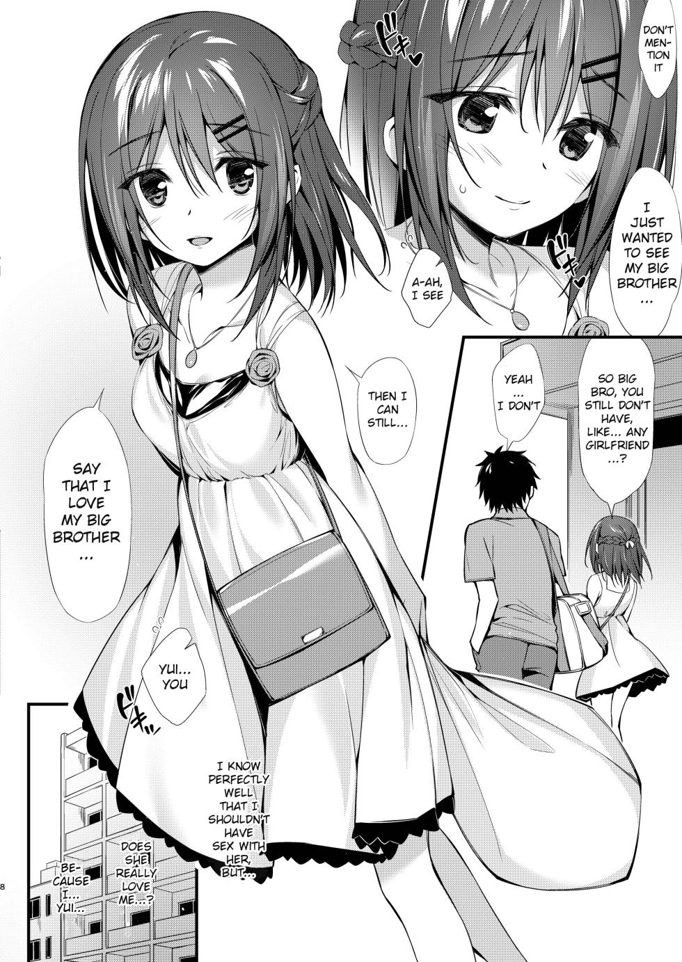 [P:P (Oryou)] Watashi wa Onii-chan to Tsukiaitai. [English]  [Kkyun] [Digital] - Page 7