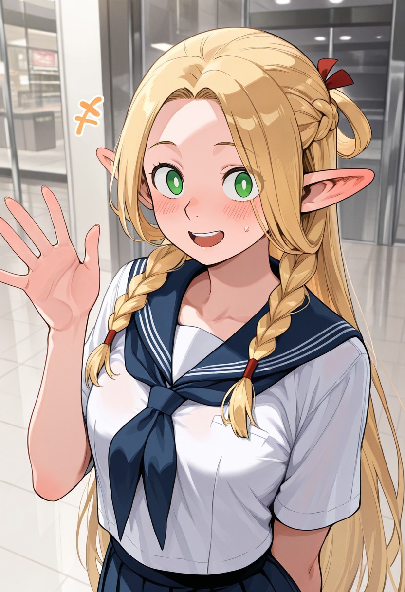 Marcille's New Job  akuma ai ai generated - Page 1