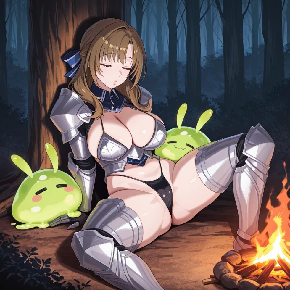 Mamako x Slime Shota anima ai ai generated - Page 3