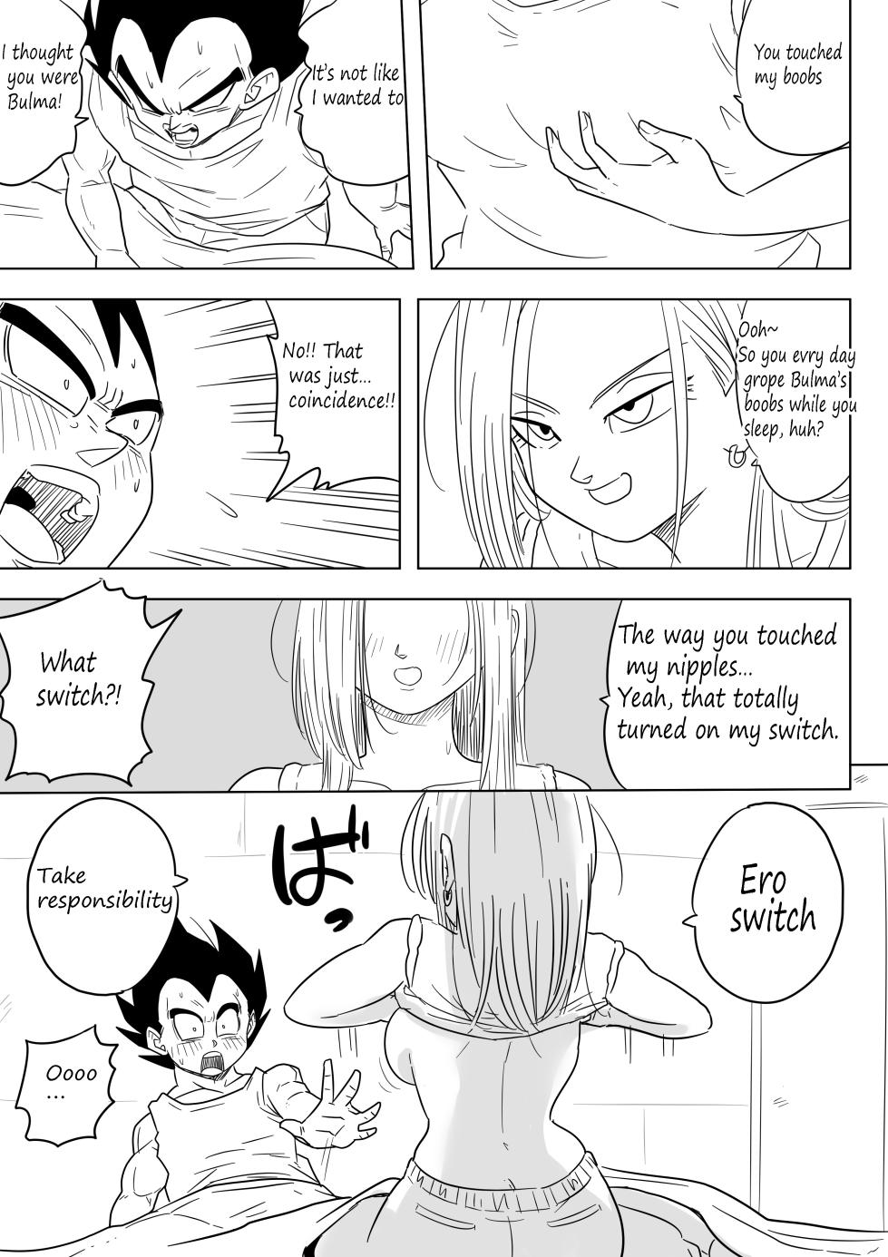 [Pink Mousse] NTR18: A sassy girl's erotic switch is turned on by the influence of alcohol (Dragon Ball Super) [English][ongoing] - Page 7