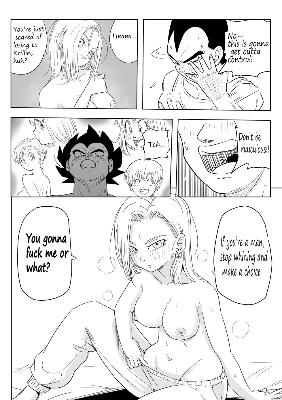 [Pink Mousse] NTR18: A sassy girl's erotic switch is turned on by the influence of alcohol (Dragon Ball Super) [English][ongoing] - Page 8