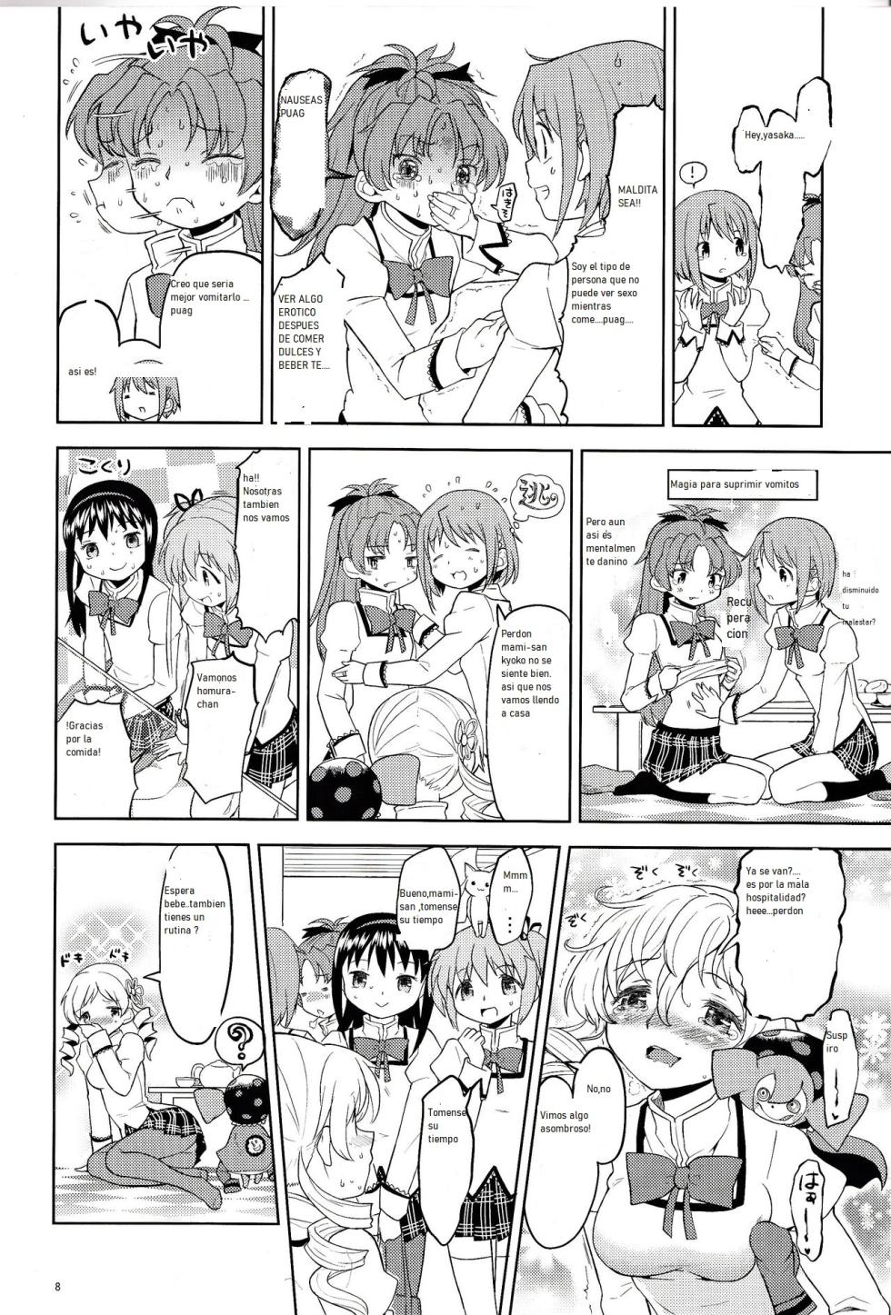 [Nedaore (Ayane)] Onnanoko Naisho Space | Espacio Onnanoko Naisho (Puella Magi Madoka Magica) [Spanish] [CristoferDeLosAndes] [Digital] - Page 10