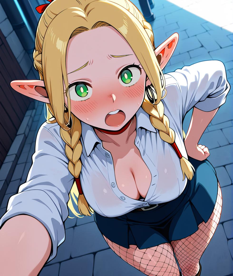 BBC Elves (Frieren + Marcille) akuma ai ai generated - Page 27