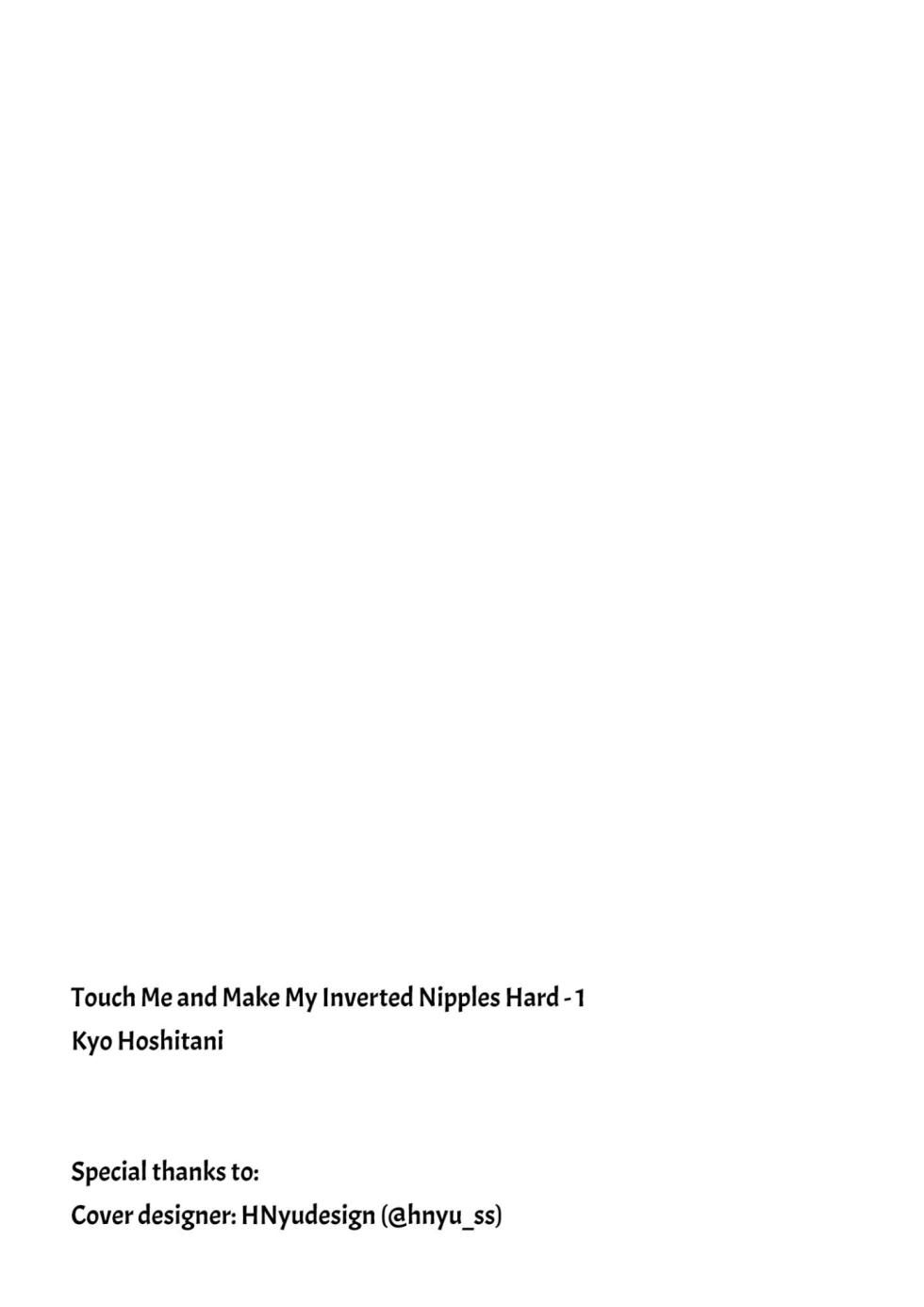 [Hoshitani Kyo] Sawatte Tatasete, Kanbotsu Chikubi. | Touch Me and Make My Inverted Nipples Hard Chapters 1-3 (Complete) [English] - Page 26