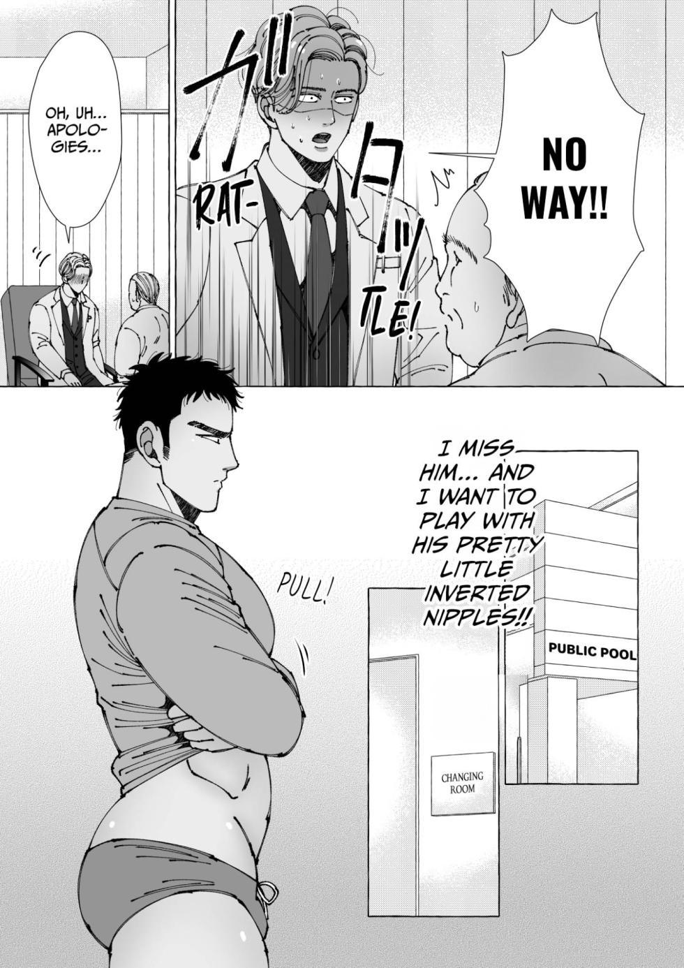 [Hoshitani Kyo] Sawatte Tatasete, Kanbotsu Chikubi. | Touch Me and Make My Inverted Nipples Hard Chapters 1-3 (Complete) [English] - Page 33