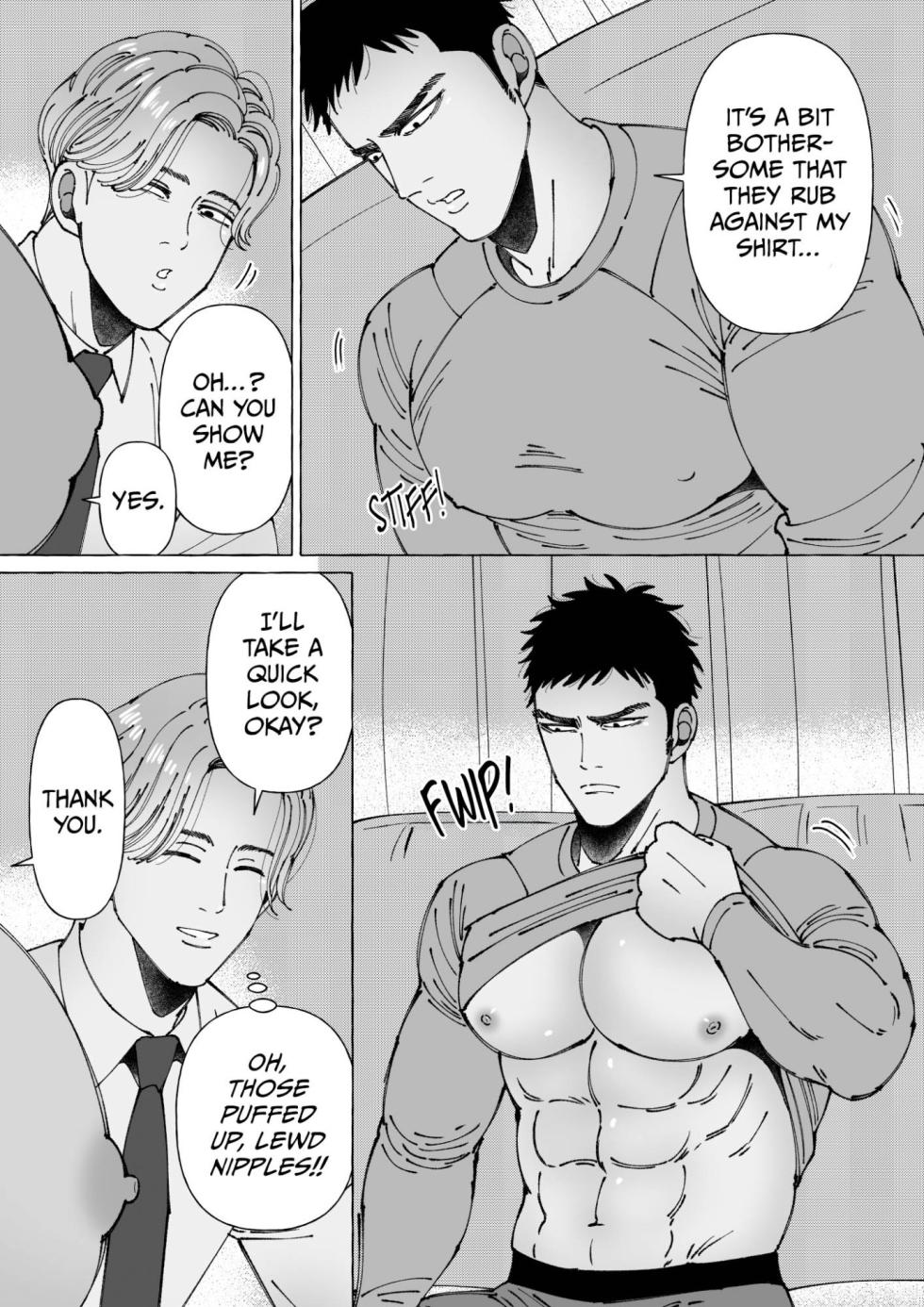 [Hoshitani Kyo] Sawatte Tatasete, Kanbotsu Chikubi. | Touch Me and Make My Inverted Nipples Hard Chapters 1-3 (Complete) [English] - Page 40