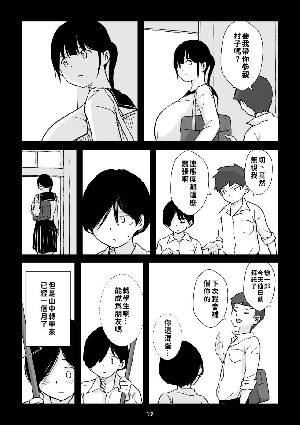 [Goninbijin] Inaka Shōjo Kyonyū Jigoku | 田舎少女巨乳地獄 [Chinese][巨乳星人個人漢化] - Page 10