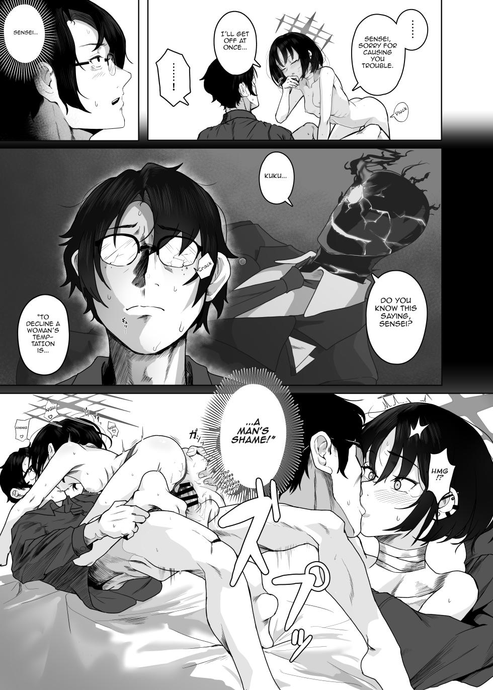 [HEKATONCHEIR (Yahagi Wakahiko)] Seiai no Idea - Idea of Eros (Blue Archive) [English] [Im Simon! 93.7] [Digital] - Page 18