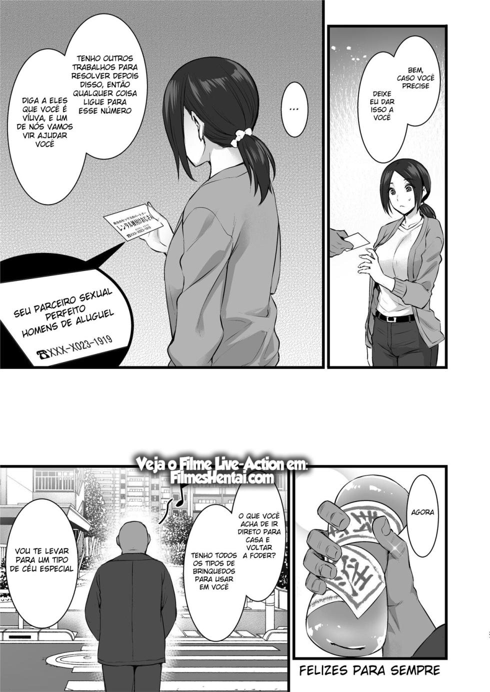 [Himeya (Abe Inori)] Rental Tanetsuke Oji-san Ghost ~Tera Umare no Tanetsuke Oji-san, Yuurei to Nonstop Hame Jorei~ [Portuguese-BR] [Digital] - Page 36