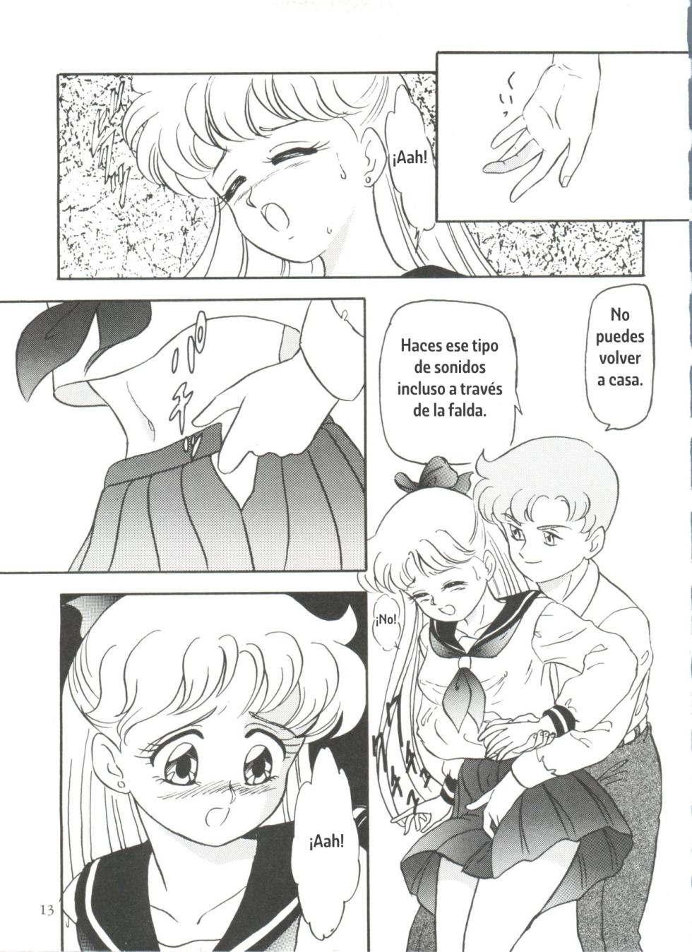 [Makunouchi Isami] Minako no Abunai Houkago Game | El juego peligroso de Minako después de clases (From The Moon) (Bishoujo Senshi Sailor Moon) [Spanish] - Page 9