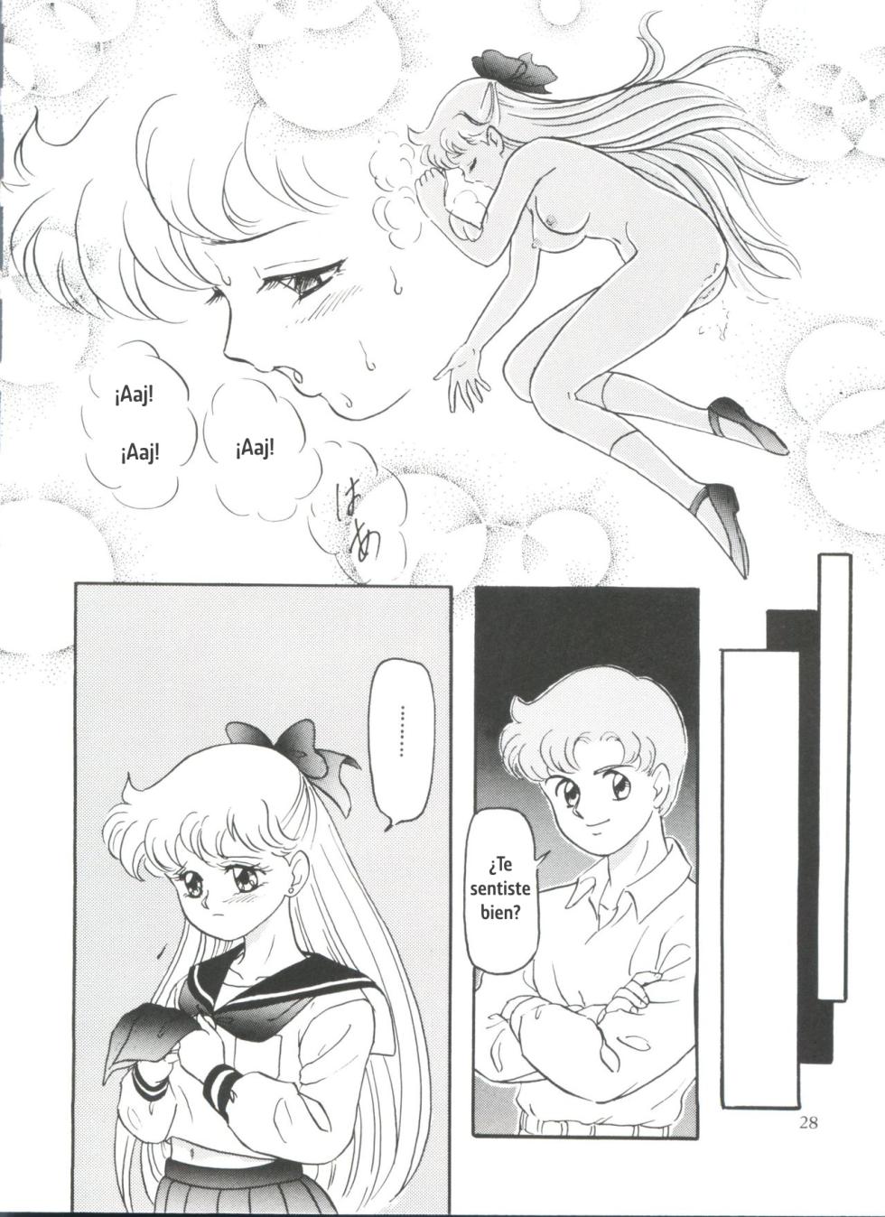[Makunouchi Isami] Minako no Abunai Houkago Game | El juego peligroso de Minako después de clases (From The Moon) (Bishoujo Senshi Sailor Moon) [Spanish] - Page 24