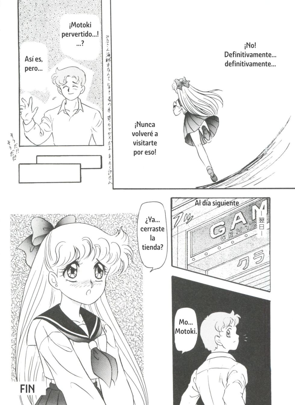 [Makunouchi Isami] Minako no Abunai Houkago Game | El juego peligroso de Minako después de clases (From The Moon) (Bishoujo Senshi Sailor Moon) [Spanish] - Page 26