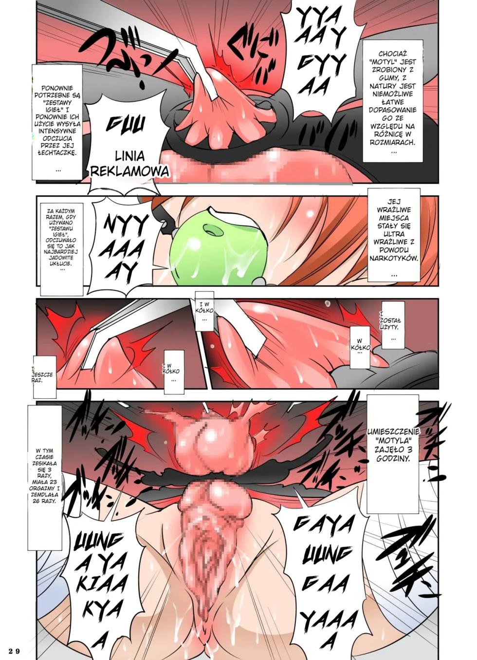 [Algolagnia (Mikoshiro Honnin)] Shishi Setsudan Shoujo Goumon Gyakutai-kan no Maid-san 1 [polski] - Page 29