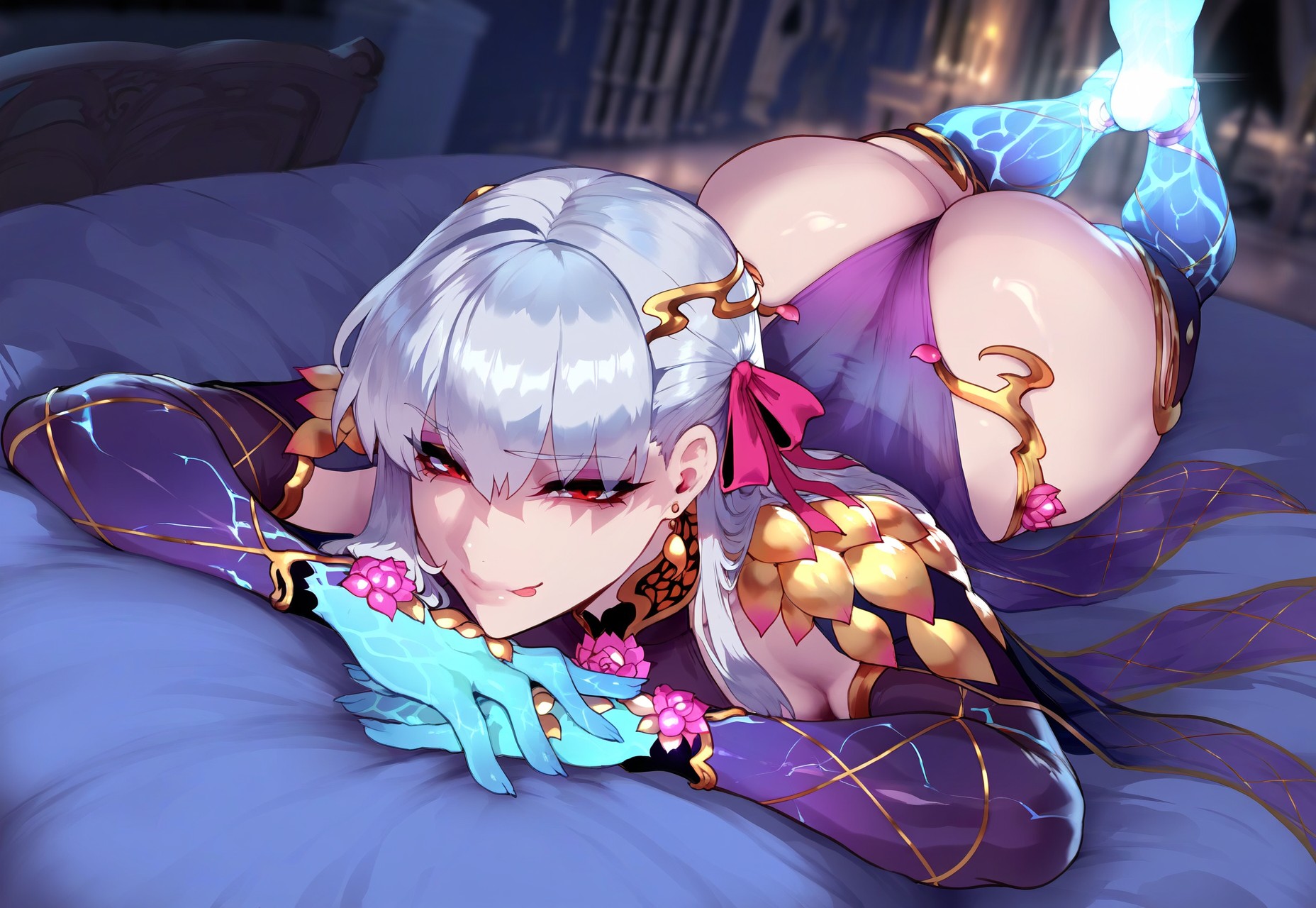 Kama (fate) seggs and pin-ups + Random Maid Ahri liu ai generated - Page 5