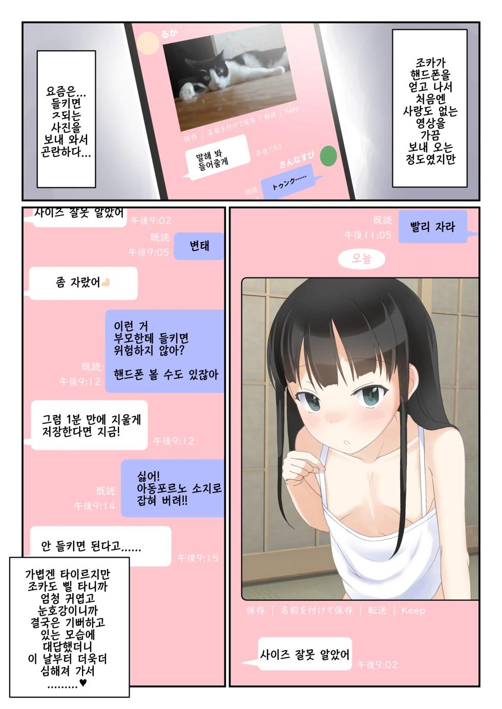 [The Dungeon In Yarn (Yone Kinji)] Nando Chuui shite mo Mei ga Ecchi na Jidori o Okutte Kuru | 여러 번 주의를 줘도 조카가 야한 셀카를 보낸다 [Korean] [Digital] - Page 2