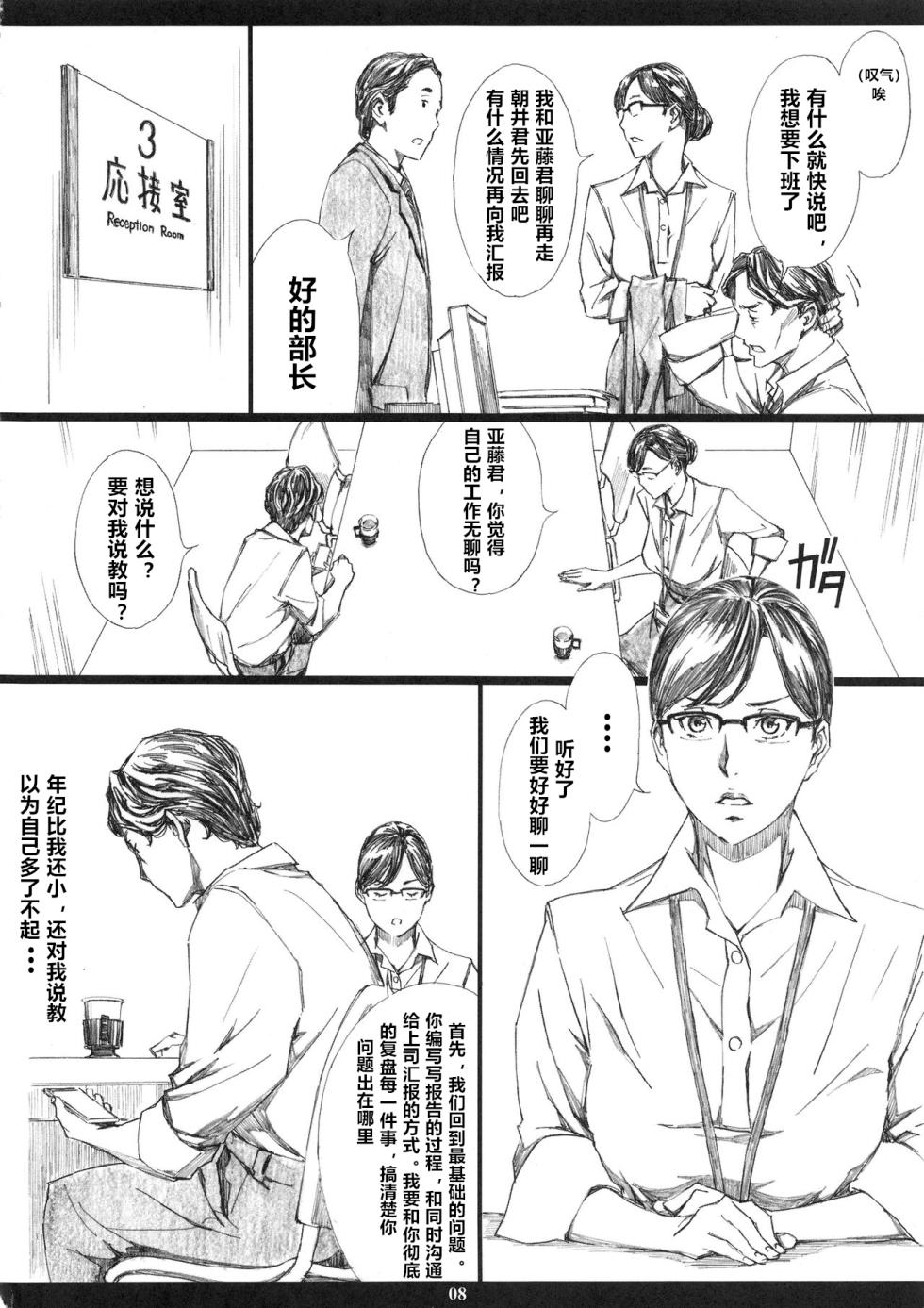 [M (天野雨乃)] 巨乳女上司催眠肉人形1-3 催眠新婚性活 [中国翻訳] - Page 7