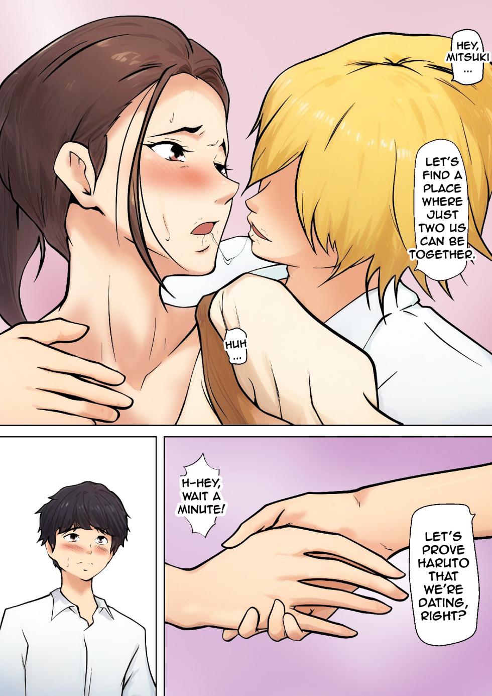 [Pentacle (Shimipan)] Musuko no Tomodachi to no Giji Renai | PSEUDO ROMANCE WITH MY SON FRIEND [English] - Page 18