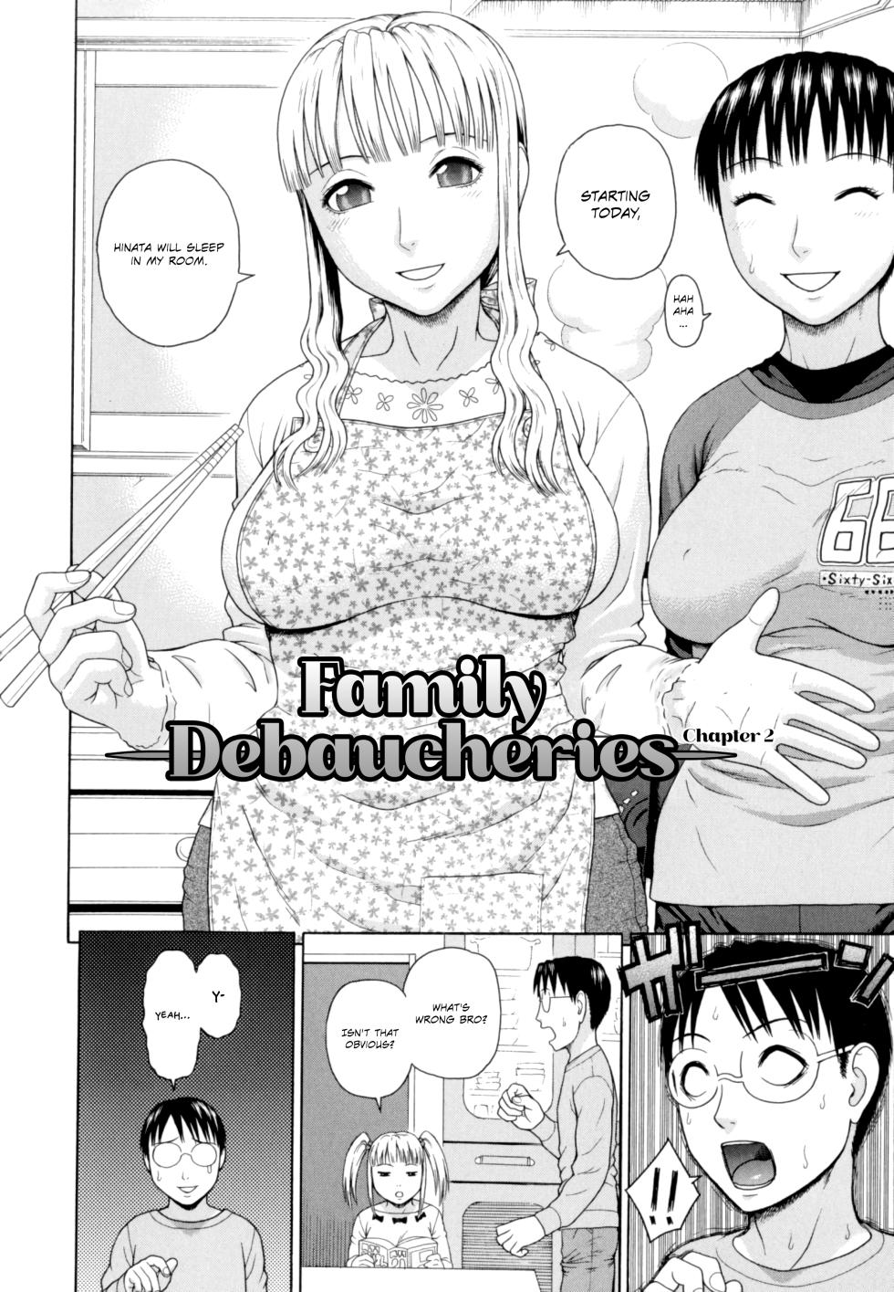 [Dakouin Saburou] Kazoku Tanran | Family Debaucheries [English] [Omega Scans] - Page 32