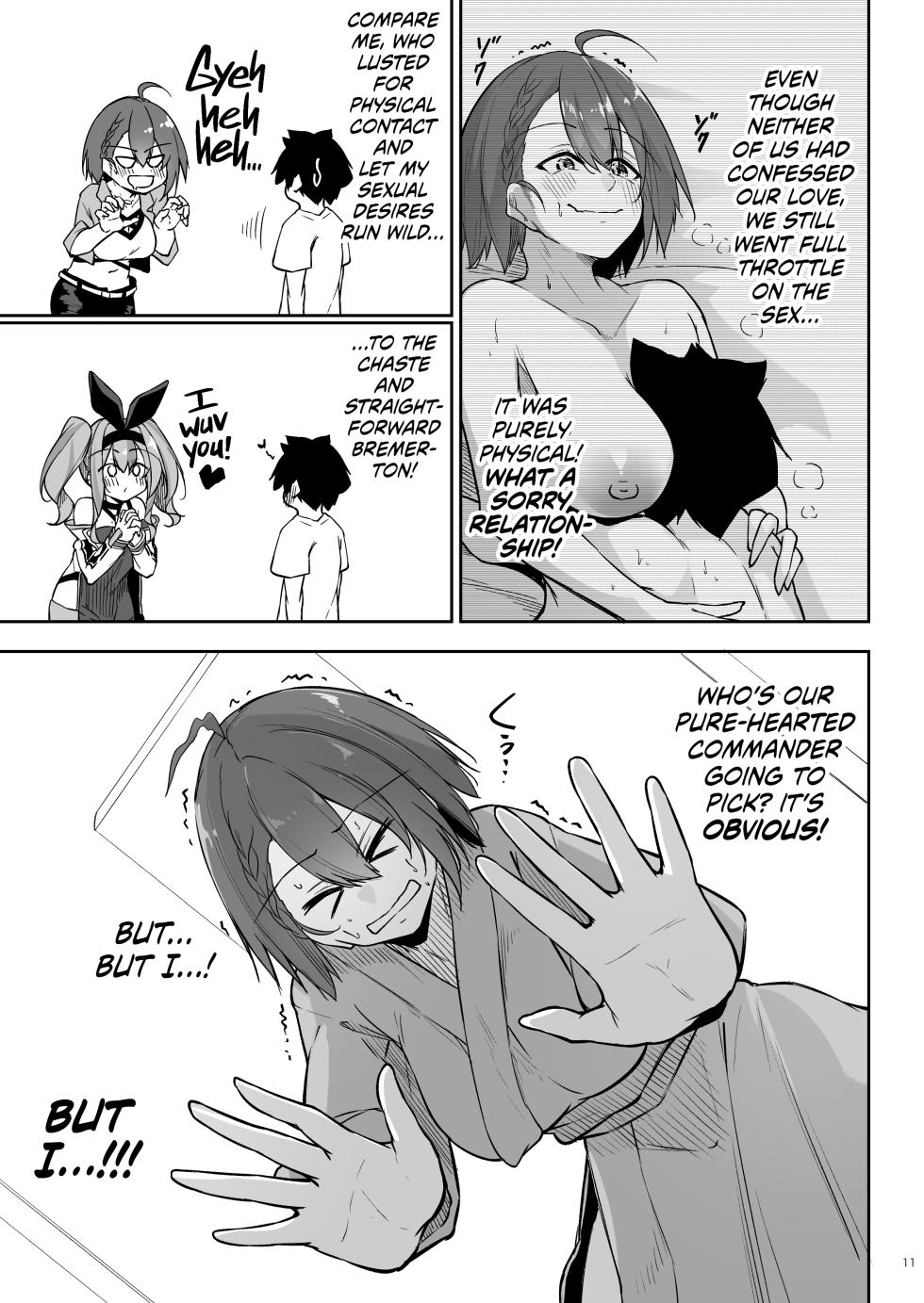 [Gakuen Ketsumeichou (Oriue Wato)] Atsuatsu Oyanami Soudanshitsu - Ouyou-hen - | Piping-Hot Counselling Room ~The Commander's Hands-On Arc~ (Azur Lane) [English] [head empty] [Digital] - Page 10