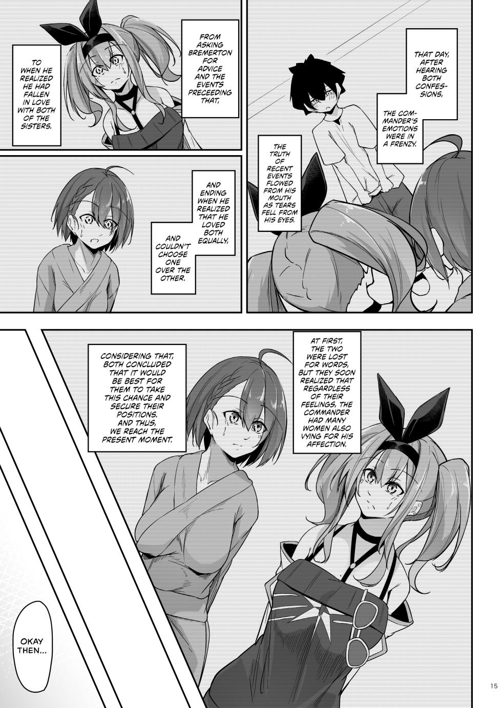 [Gakuen Ketsumeichou (Oriue Wato)] Atsuatsu Oyanami Soudanshitsu - Ouyou-hen - | Piping-Hot Counselling Room ~The Commander's Hands-On Arc~ (Azur Lane) [English] [head empty] [Digital] - Page 14