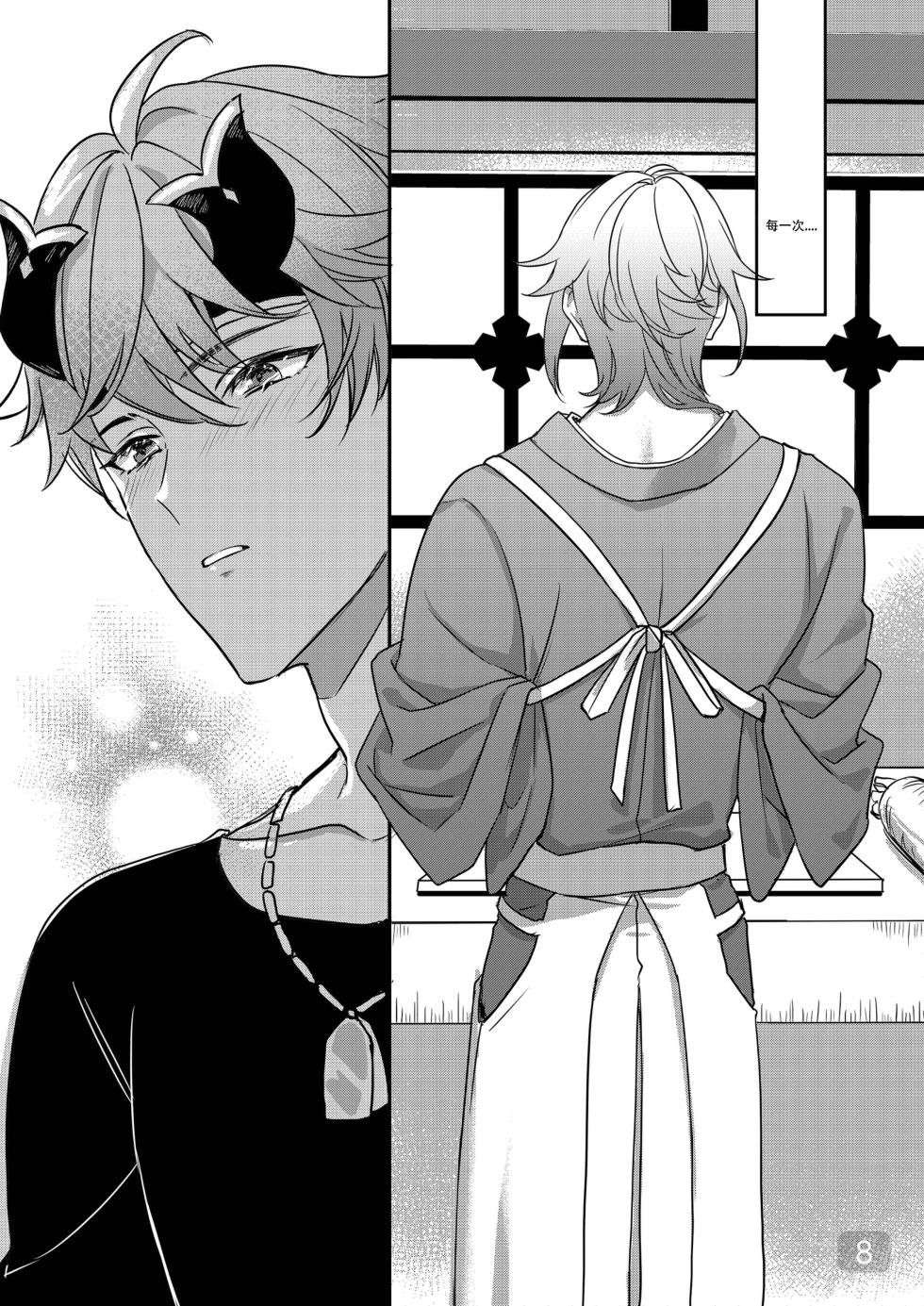 [megumignsn] [Thomato]BONK!!GO TO HORNY JAIL,THOMA!【男男菊花香汉化】【chinese】 - Page 8