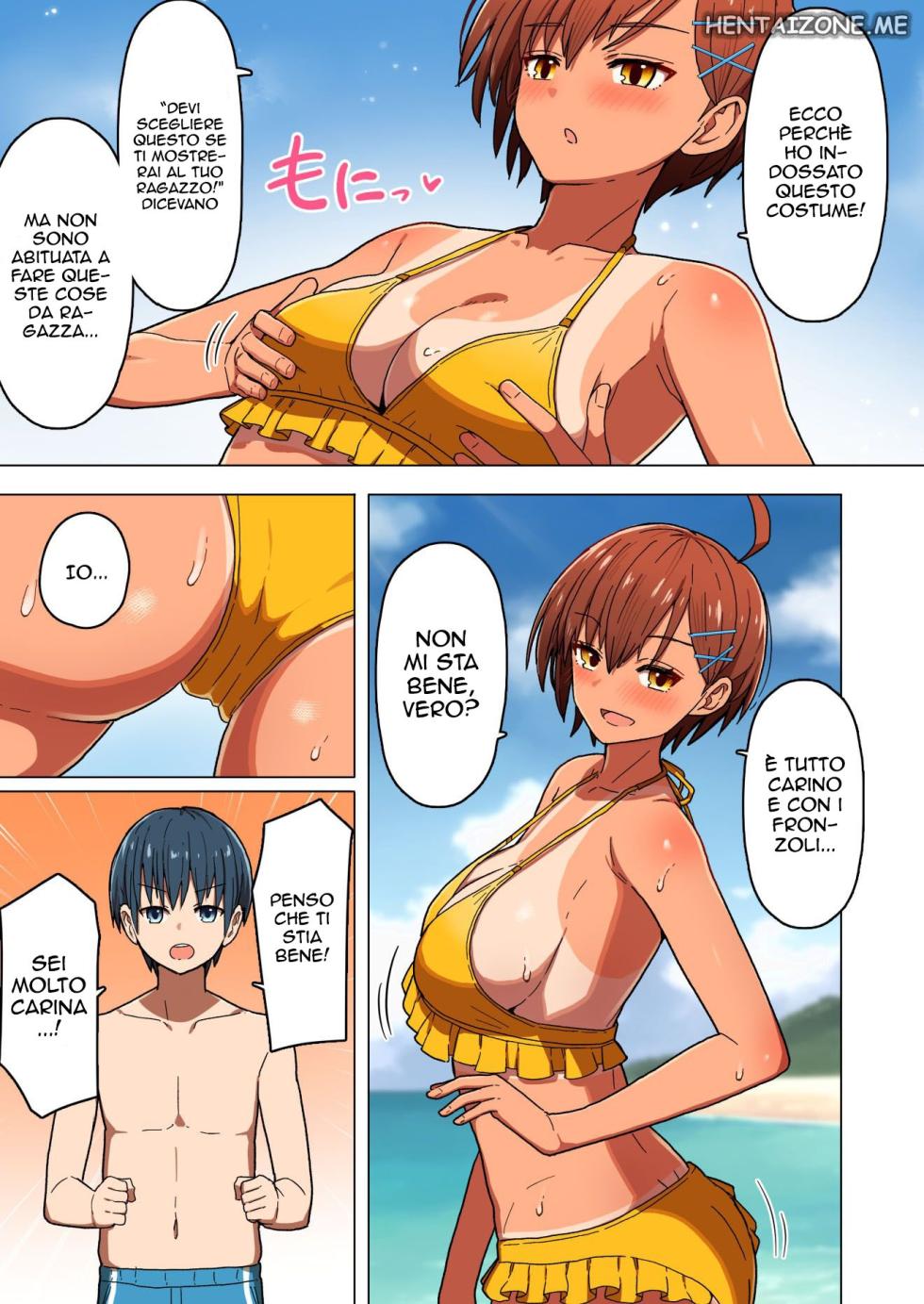 [Kurumaya Koudou] Shuugaku Ryokou, Kanojo Ubarareru Nettaiya | Gita scolastica, una notte tropicale in cui lei viene portata via [Italian] - Page 10