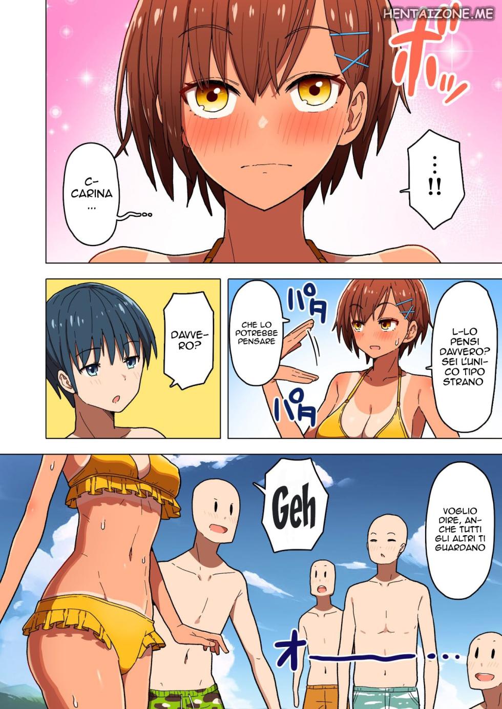 [Kurumaya Koudou] Shuugaku Ryokou, Kanojo Ubarareru Nettaiya | Gita scolastica, una notte tropicale in cui lei viene portata via [Italian] - Page 11