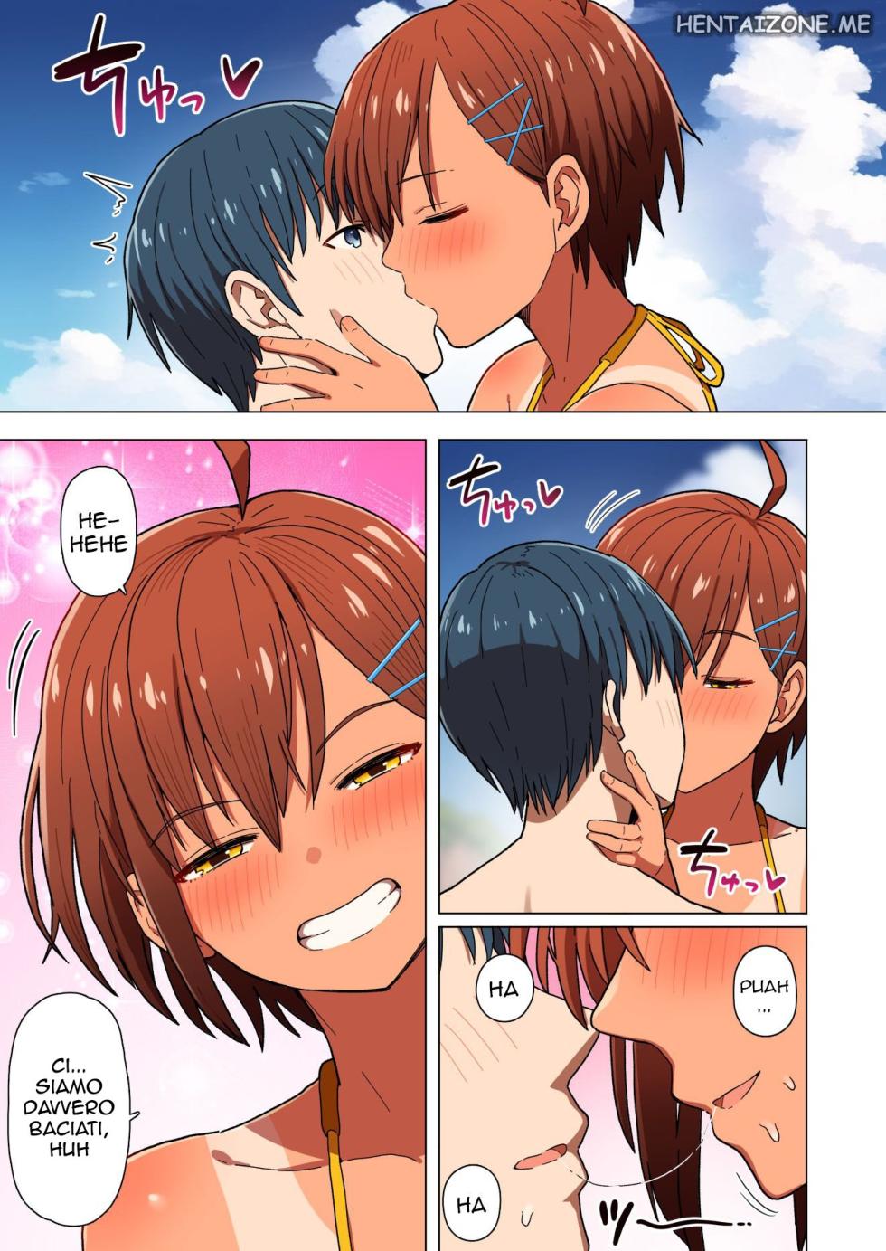 [Kurumaya Koudou] Shuugaku Ryokou, Kanojo Ubarareru Nettaiya | Gita scolastica, una notte tropicale in cui lei viene portata via [Italian] - Page 18